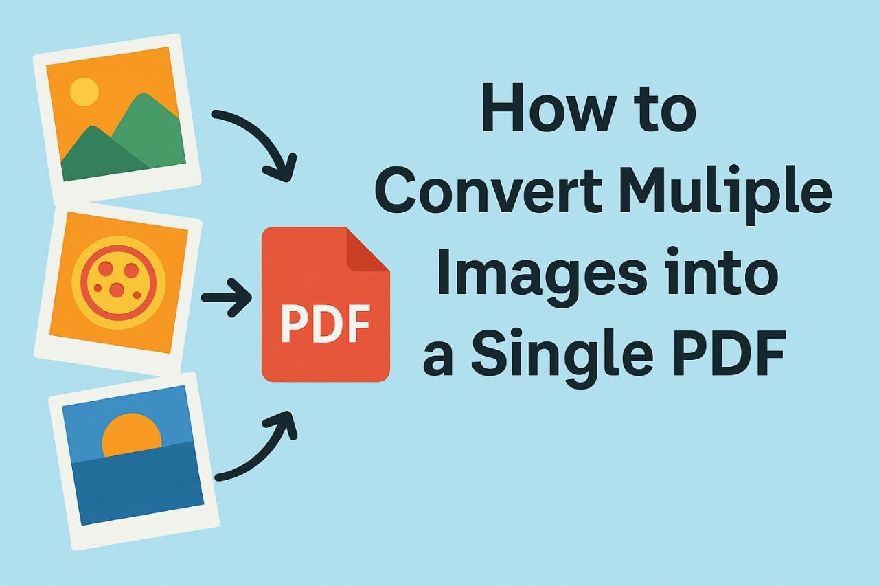 Easy way to convert photo to PDF using Scanner App (2025)