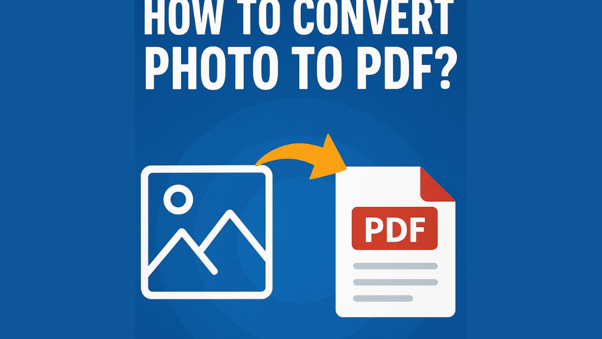 How to convert your photo to PDF easy way
